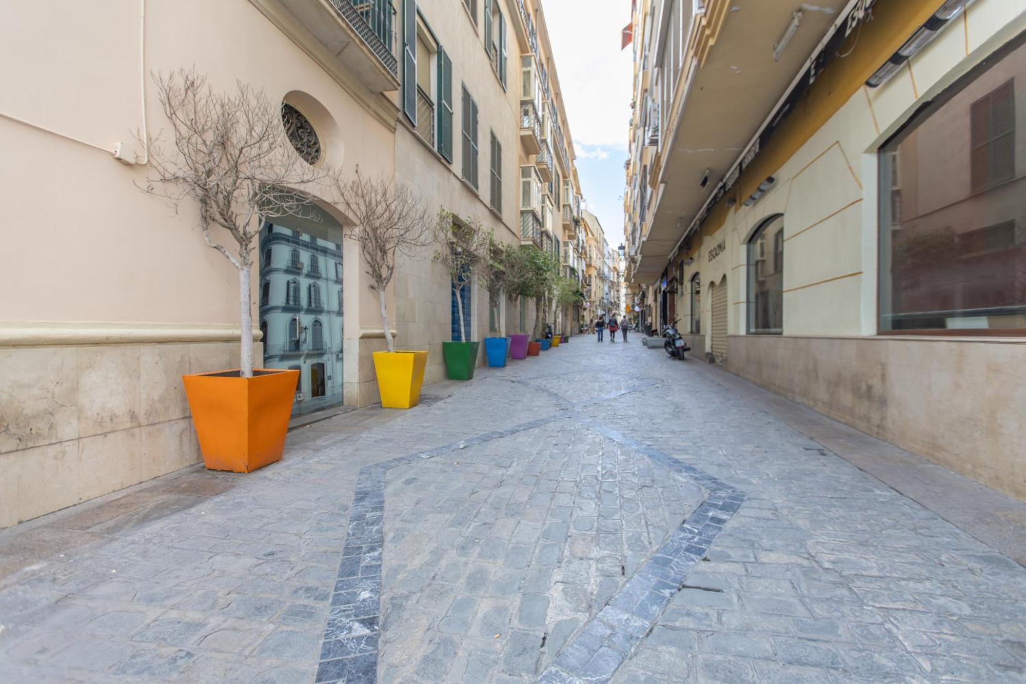 Homely Málaga San Juan de Letran Plaza de la Merced Exterior foto