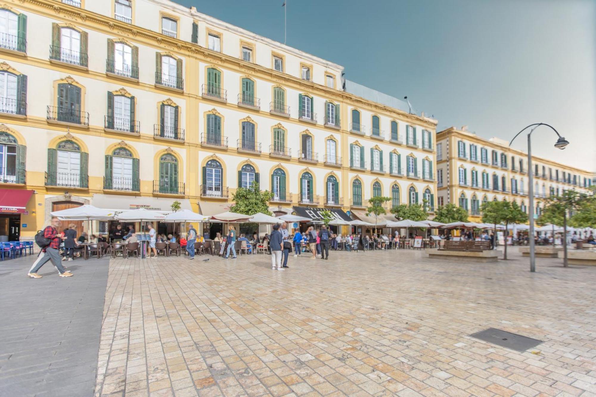 Homely Málaga San Juan de Letran Plaza de la Merced Exterior foto